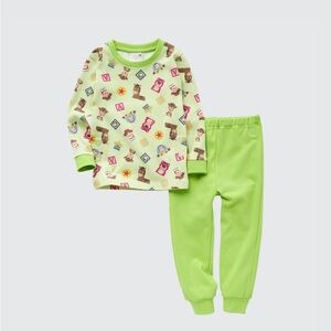 Uniqlo kidea Disney Toy Story Kids Pajama Set size 80 us 18/24m